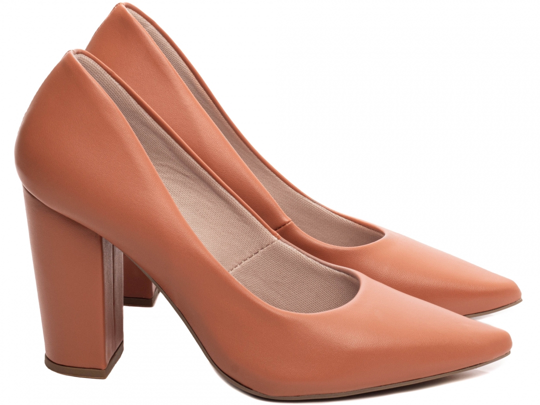 65-01C-4 Sapato Scarpin Salto 9 cm - Imagem 6