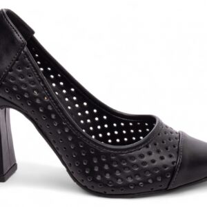 Sapato Scarpin Salto Grosso com 9 cm