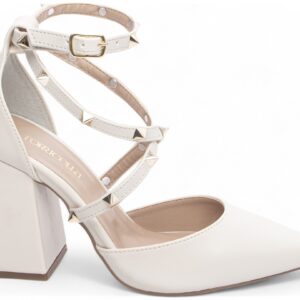 Sapato Scarpin Salto Grosso com 8,5 cm