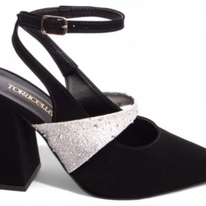 Sapato Scarpin Salto Grosso com 8,5 cm