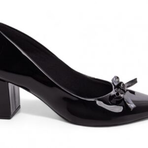 Sapato Scarpin Salto Grosso com 6,5 cm
