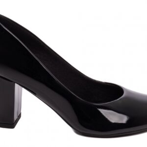 Sapato Scarpin Bico Redondo Salto 7,5 cm