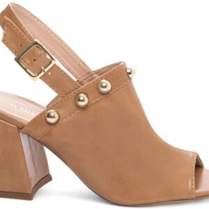 Sandália Ankle Boot Feminina Salto Grosso com 7 cm