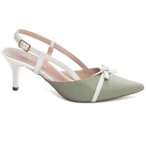 sapato scarpin salto fino com 6 cm