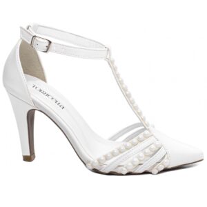 sapato scarpin para noiva salto 9 cm
