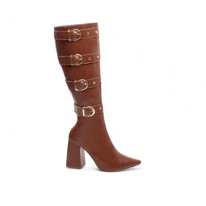 bota bico fino feminina salto 9 cm