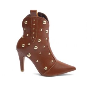 bota bico fino feminina salto 9 cm