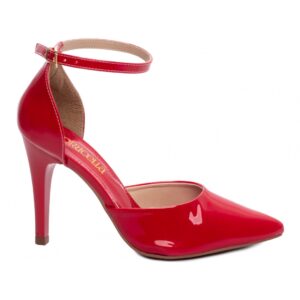 sapato scarpin saia e blusa salto 10 cm